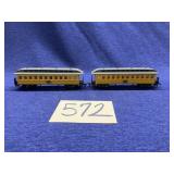 2 HO Virginia & Truckee Passenger Cars