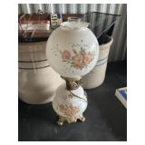 Vintage double globe lamp