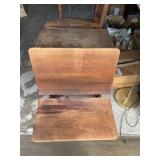 Antique school desk