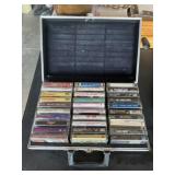 Case of cassette tapes
