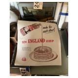 New England syrup vintage ad