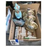 Vintage alcohol bottle lot Florida seashell