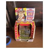 Uncle Sam three cent coin bank slot machine