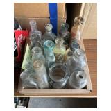 Vintage medicine bottle lot