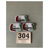Three Chef Boyardee patches