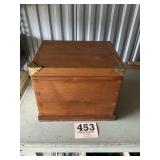 Vintage humidor made from American chestnut