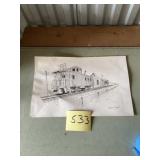 Railroad artwork