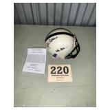 PPenn State Joe Paterno autographed mini he