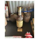 Canadian club giant whiskey bottle