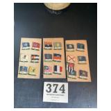 Vintage tin state flag pin