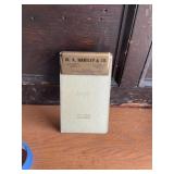 M A Hartley vintage advertising clipboard