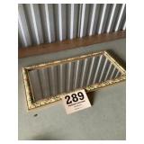 Vintage framed mirror
