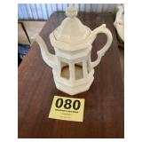 Teapot candle holder