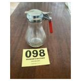 Vintage syrup dispenser