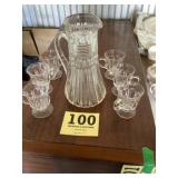 Seven piece juice set