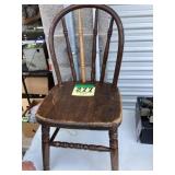 Child plank bottom chair