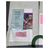 Joe Paterno autographed Rose Bowl ticket and