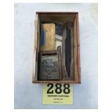 Vintage printing press plates