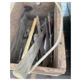 Tools with wooden box