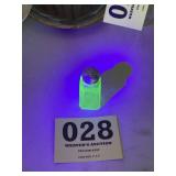 Uranium glass salt shaker