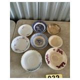 Vintage saucer and dish lot
