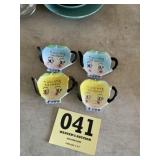 Vintage tea bag holders