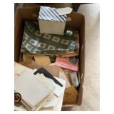 Miscellaneous paper goods box lot