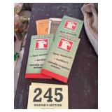 Vintage fertilizer add booklets