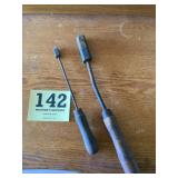 Two soldering irons