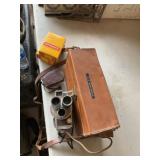 Camera, case, Kodak magazine, cleaner,  misc.