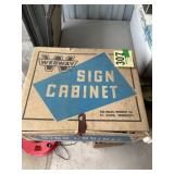 Webbway sign cabinet