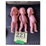 3 Ideal pat. Pend. Babies