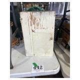 Vintage Wooden Bathroom Medicine Cabinet