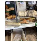Lot of 3 Culinaria Corning Glass Bread Holders