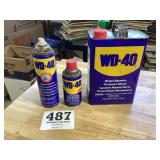 WD-40 lotGallon can 1/2 to 3/4 full8oz can