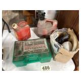 Paint sprayer and gas cans lot
