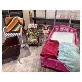 Minnie Mouse youth bed with mattress and old