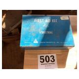 Vintage first aid kit