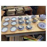 Russian China ware made in USSR set including 6