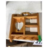 Wooden Knickknack Wall Shelf