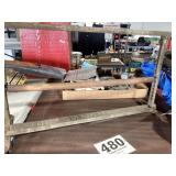 Old country store paper holder display and