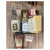 Large lot of NOS Electrical Cover Plates