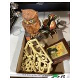 Owl and other Decorations