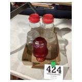 Assorted lot of Glass Containers