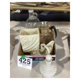 Assorted Glass and Ceramic items