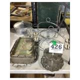 Large lot of Assorted Metalware
