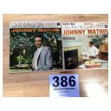 Johnny Mathis 45rpm records with original picture