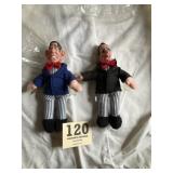 Prince Charles and George HW Bush character dolls