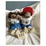 Two cabbage, patch, kids dressed in Lewistown