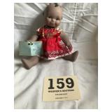 Ceramic like doll